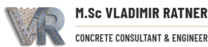 V.R. Concrete Technology — M.Sc Vladimir Ratner, יועץ בטון וטכנולוג בטונים · דף הבית